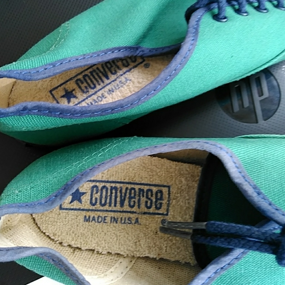 Vintage converse blue tag size 7 1\2 MADE USA 1960 - Picture 3 of 4